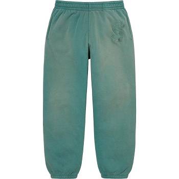 Aqua Supreme Overdyed S Logo Sweatpant Pants | AU414SO