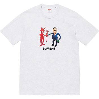 Beige Supreme Business Tee T Shirts | AU220MA