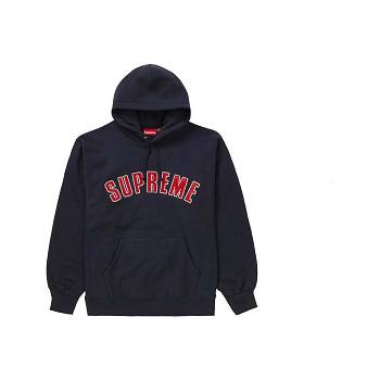 Black Supreme Pearl Logo Hooded Sweatshirts | AU271NB