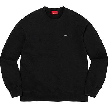 Black Supreme Small Box Crewneck Sweatshirts | AU296BC