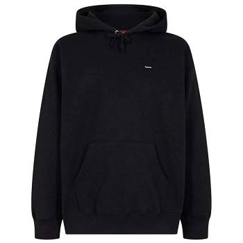 Black Supreme Small Box Logo Hoodie | AU513UT