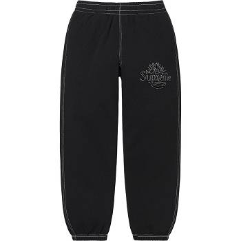 Black Supreme Timberland® Sweatpant Pants | AU416FM