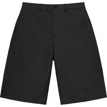 Black Supreme Wool Trouser Shorts | AU364FM