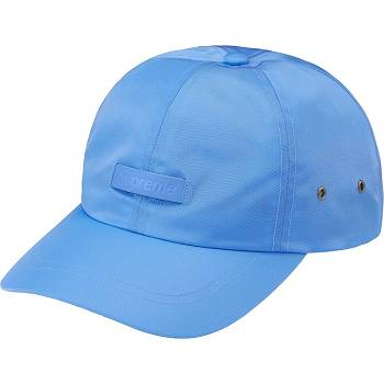 Blue Supreme Leather Patch 6-Panel Hats | AU128SO