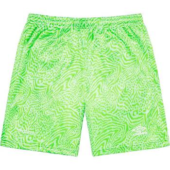 Green Supreme Jacquard Animal Print Soccer Shorts | AU372CE