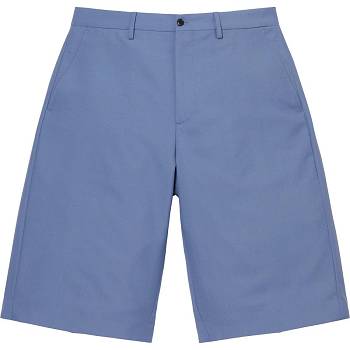 Navy Supreme Wool Trouser Shorts | AU362SO