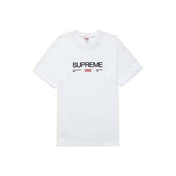 White Supreme Est. 1994 Logo T Shirts | AU208FM