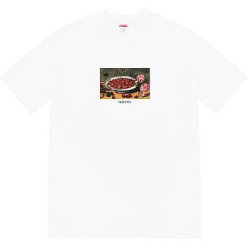 White Supreme Strawberries Tee T Shirts | AU258SO